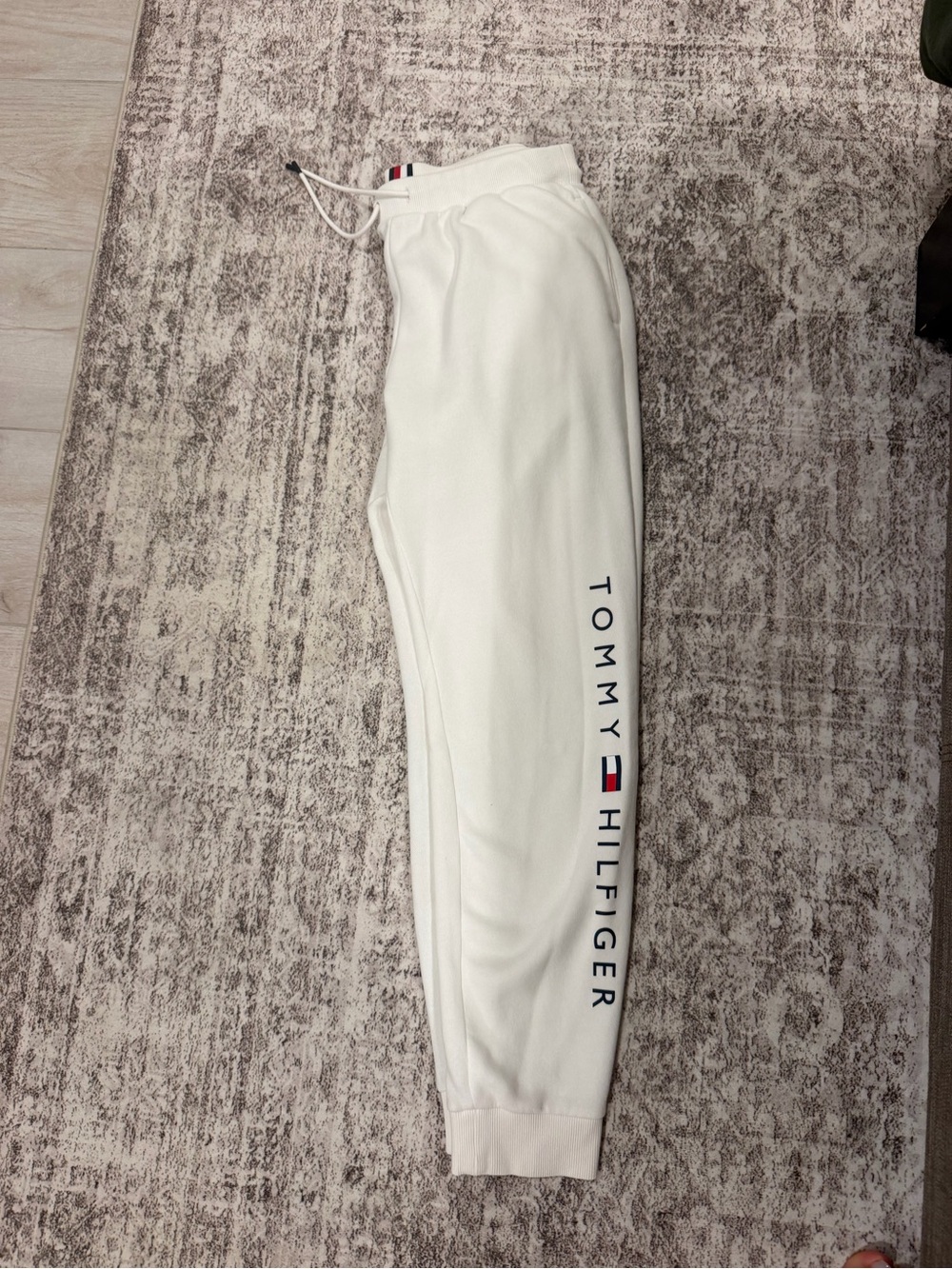 Tommy Hilfiger White Jogger Sweatpants